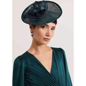 Phase Eight Grossgrain Twist Oval Fascinator